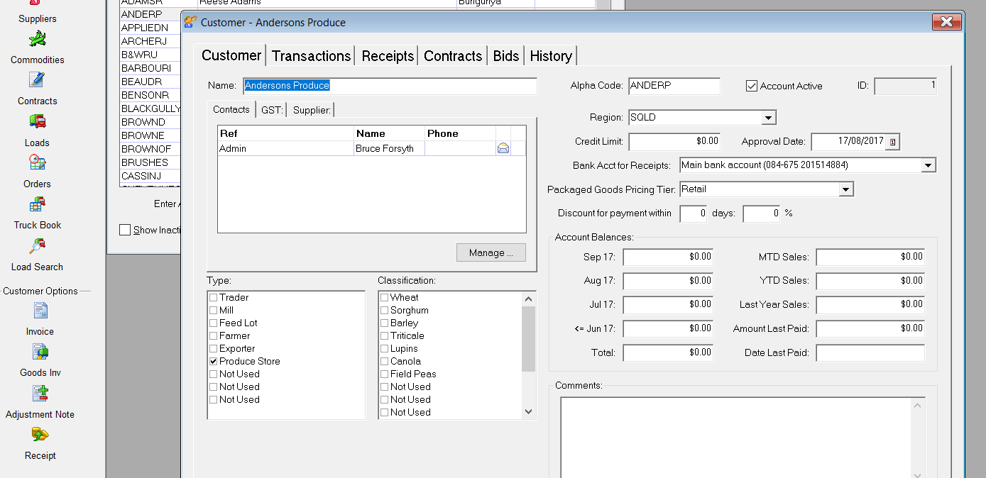 Packaged Goods Invoice [CDA Docs Online]